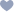 Icono corazón gris